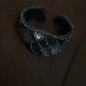 Sequin cuff